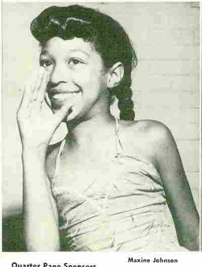 Maxine Johnson publicity bw