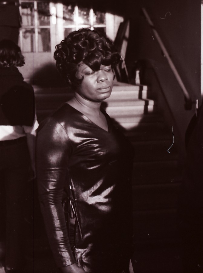 Koko Taylor backstage